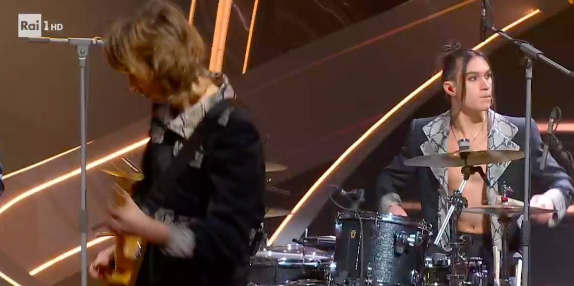 A Sanremo 2023 il concerto dei Maneskin