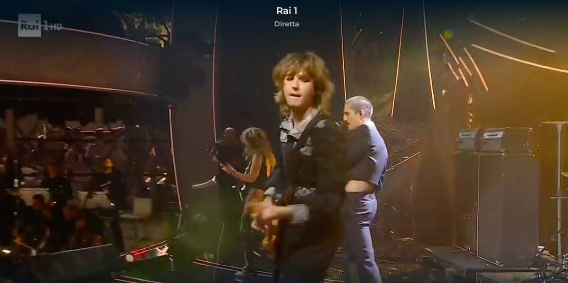A Sanremo 2023 il concerto dei Maneskin