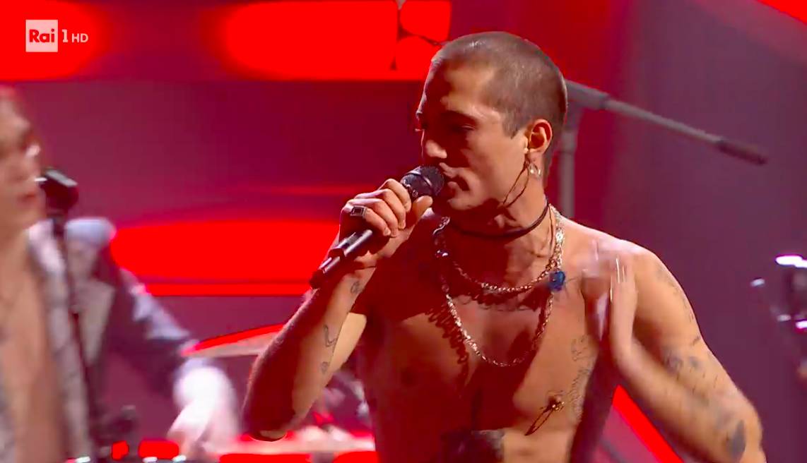A Sanremo 2023 il concerto dei Maneskin
