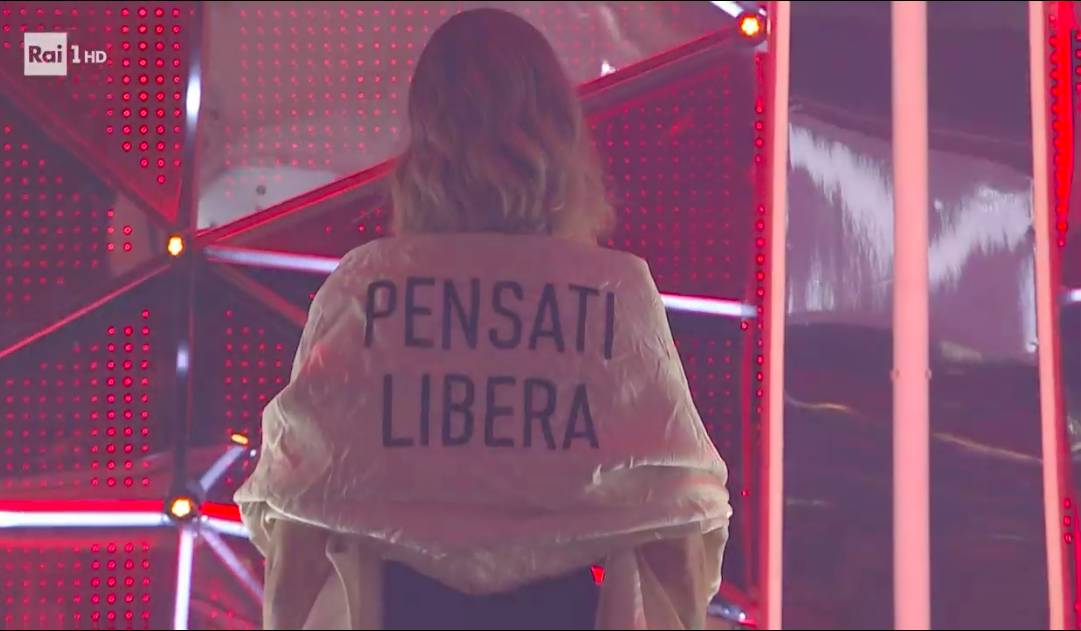 Chiara Ferragni a sanremo 2023
