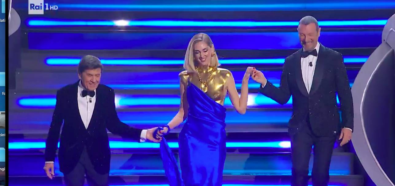 Chiara Ferragni e i vestiti della finale