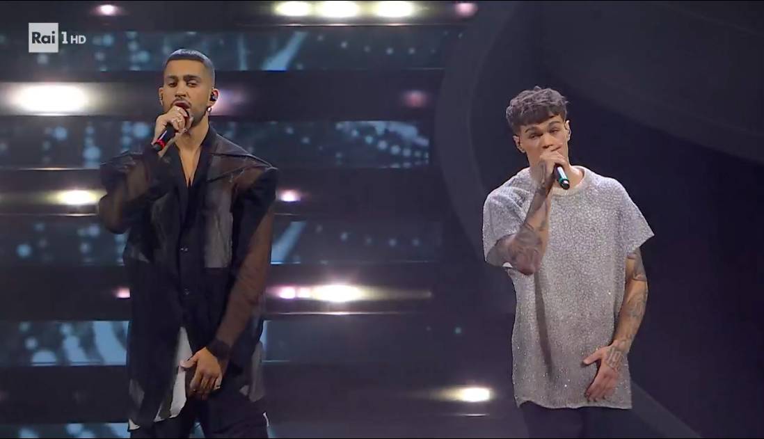 Mahmood e Blanco a Sanremo